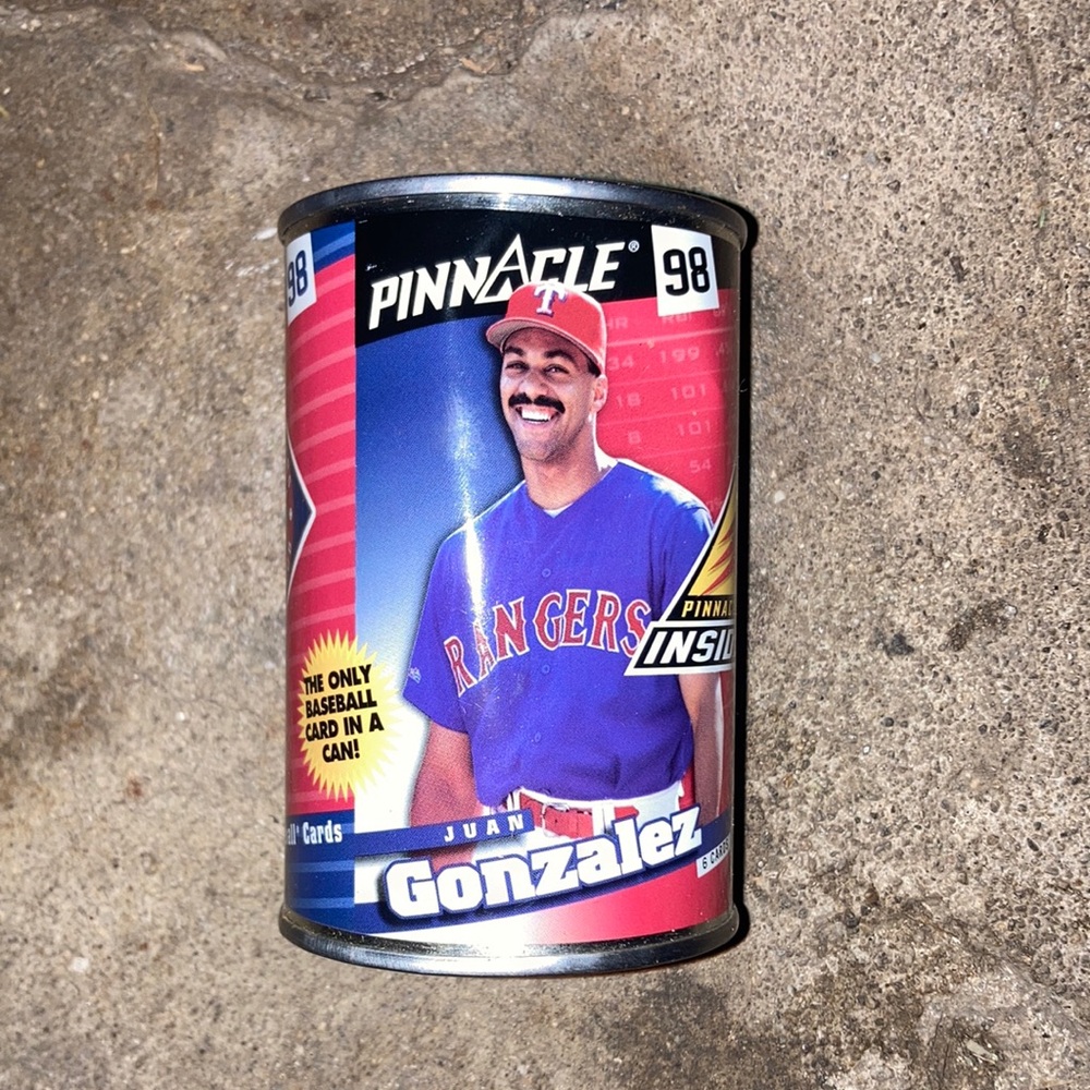 🏟⚾️ Pinnacle 98 • Jose Gonzalez • Texas Rangers • Unopened Cards Can $20 ⚾️🧢